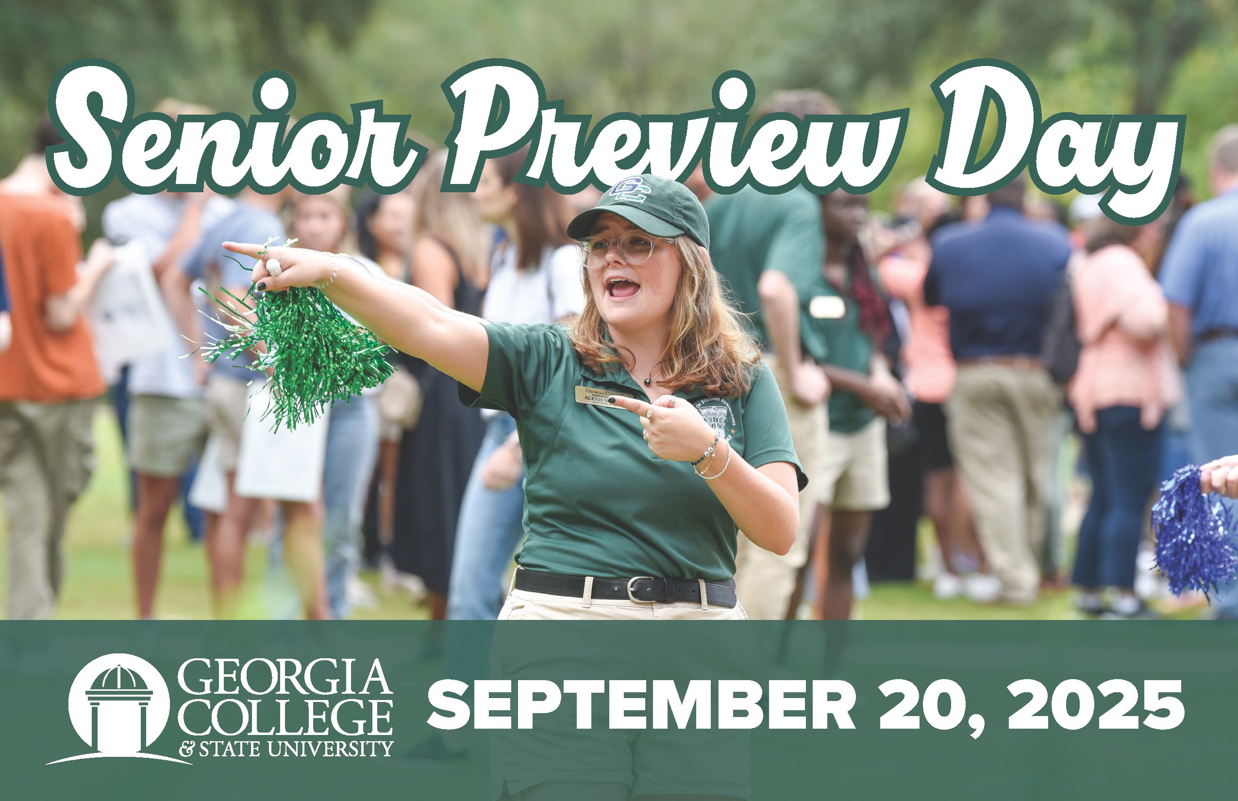 Senior Preview Day 2025 - Georgia College campus view